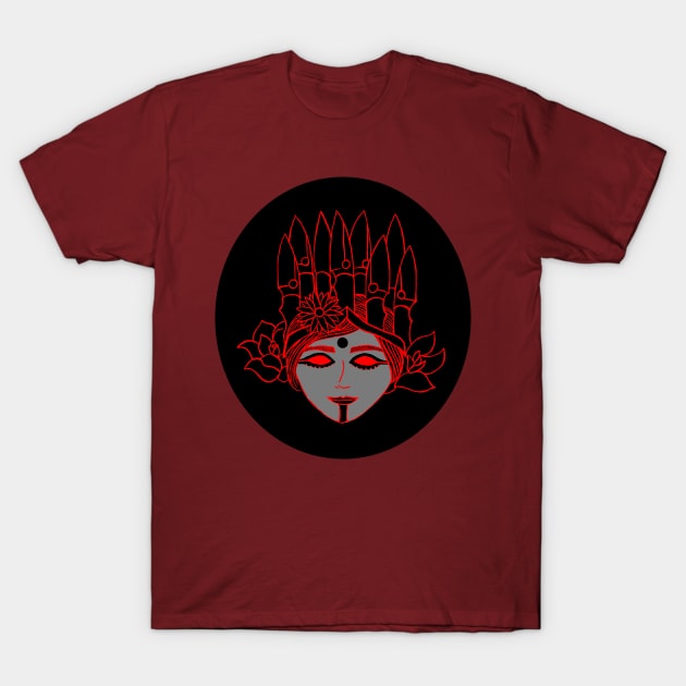 Shaman Queen v2 - Everyday Care-y T-Shirt by legendsinink